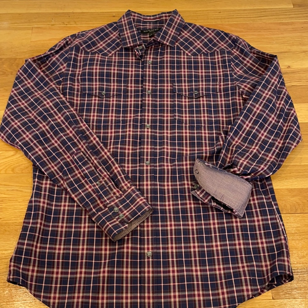 Banana Republic L slim fit button up shirt